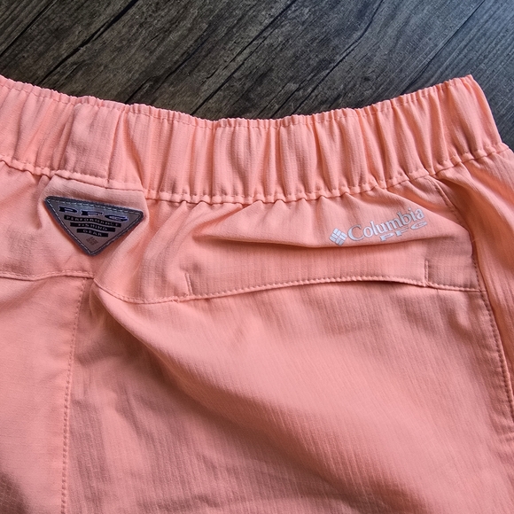Columbia PFG Coral Kids Athletic Shorts - Picture 3 of 4